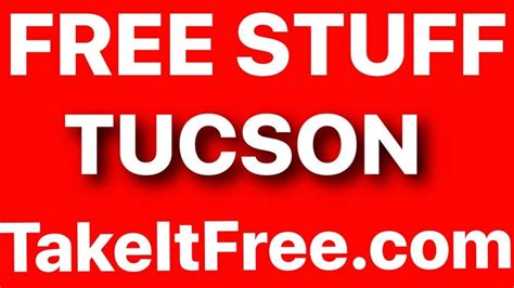 Browse through the listings of free stuff until you see one that sounds like it might be something you like. . Free stuff tucson